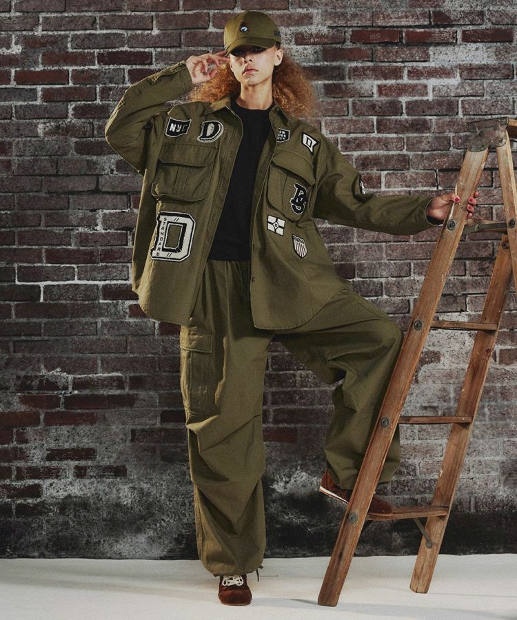 【新品】ダブルスタンダードクルージング　　　ミリタリーポブリンジャケット DSC / ミリタリーポプリン ジャケット(SALE) TOPS Night STORE