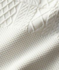 Sov. / レーヨンナイロンダルケーブルニットジャケット TOPS Night