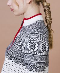 ESSENTIAL / スノー柄 ノルディックニット TOPS Night STORE | ダブル