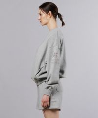 ESSENTIAL / ロゴ裏毛プルオーバー TOPS Night STORE | ダブル