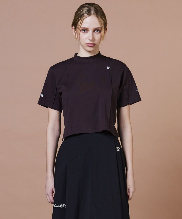ESSENTIAL / 天竺ピンタックTシャツ TOPS Night STORE | ダブル