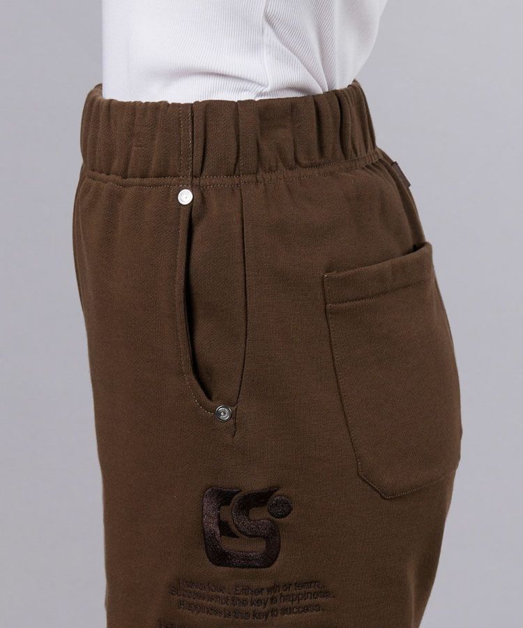 ESSENTIAL / ロゴ裏毛ショートパンツ BOTTOMS Night STORE | ダブル