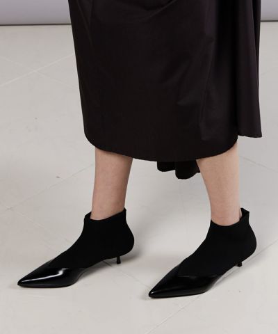 DSC / ニットショートブーツ GOODS Night STORE | ダブルスタンダード