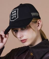 DSC / NEW YORK CITYロゴワッペン ベースボールキャップ GOODS Night