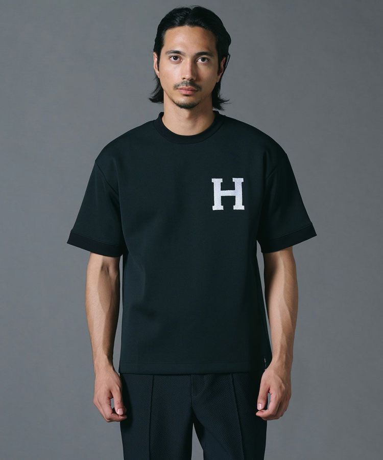 D/him H刺繍スキューバニットTシャツ TOPS Night STORE | ダブル