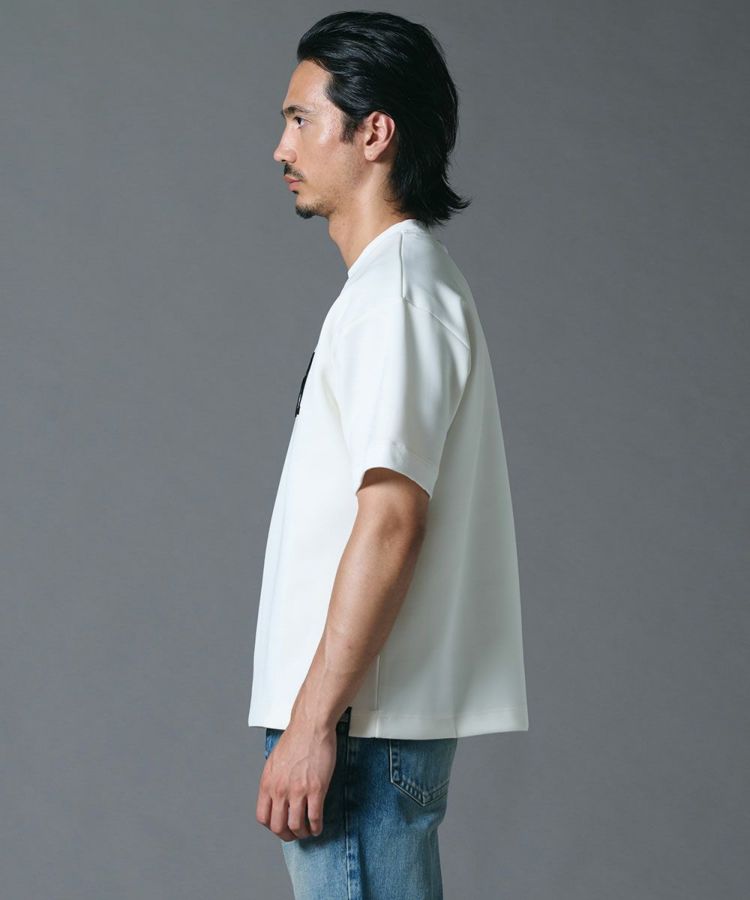 D/him H刺繍スキューバニットTシャツ TOPS Night STORE | ダブル