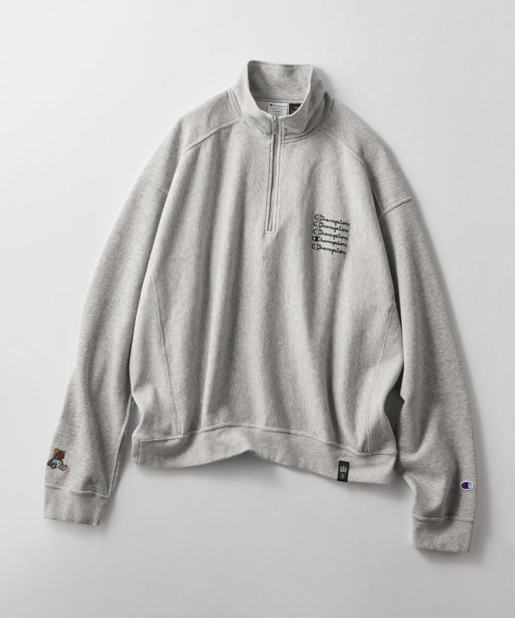 ダブルスタンダード　ハーフジップ Men's】Champion×DSC Reverse Weave Half Zip Sweat Shirt TOPS