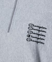 Women's】Champion×DSC Reverse Weave Half Zip Sweat Shirt(SALE