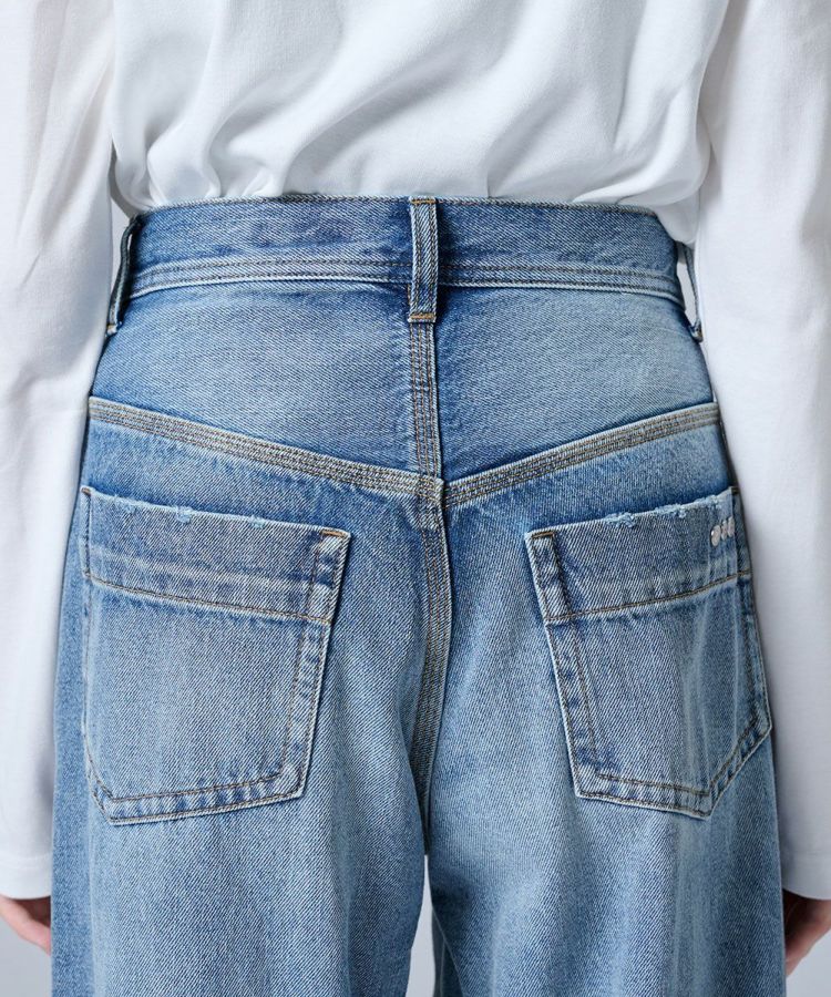 AKKO×Sov. / スリットヘムバギーパンツ BOTTOMS Night STORE | ダブル