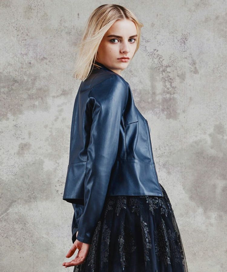 Sov. / フェイクレザージャケット OUTERS Night STORE | ダブル