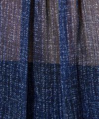 DSC / デニムプリントシフォンブラウス TOPS Night STORE | ダブル