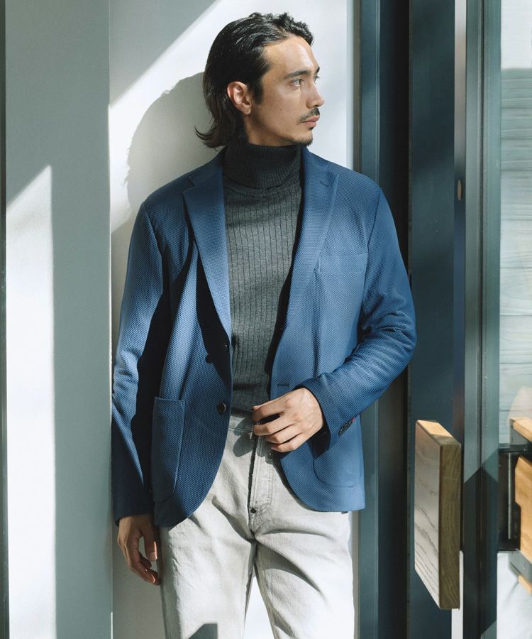 D/him ストレッチメッシュジャケット JACKETS Night STORE