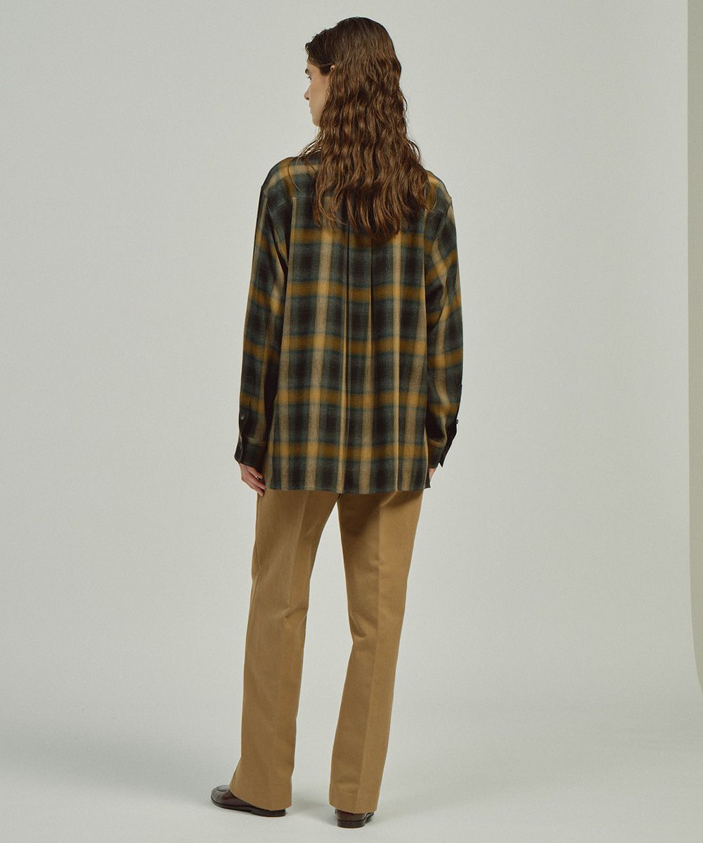 OSLOW / オーバーサイズチェックシャツ OSLOW Night STORE | ダブル