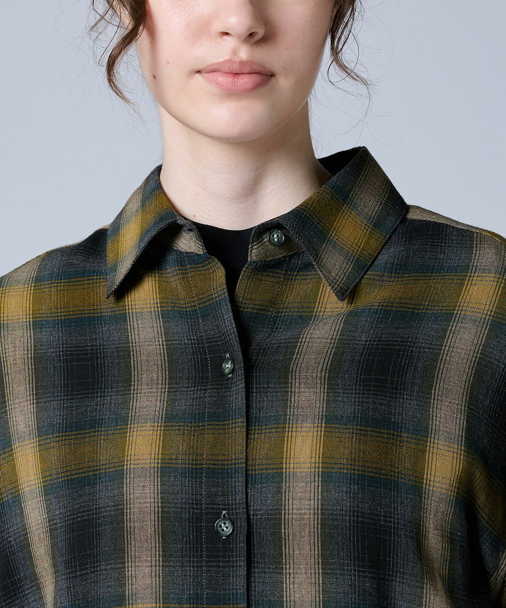 OSLOW / オーバーサイズチェックシャツ OSLOW Night STORE | ダブル