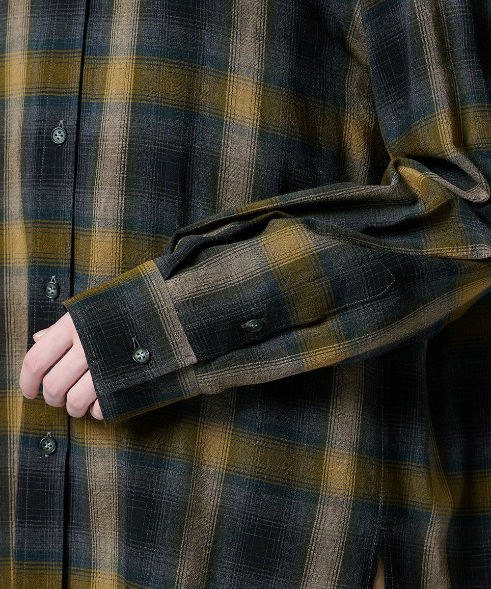 OSLOW / オーバーサイズチェックシャツ OSLOW Night STORE | ダブル