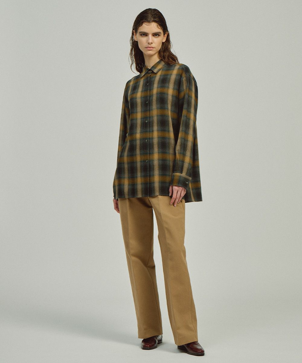 OSLOW / オーバーサイズチェックシャツ OSLOW Night STORE | ダブル