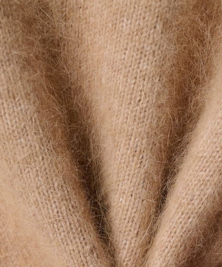 CORCOVADO / アンゴラダブルフェイス パフスリーブニット CORCOVADO