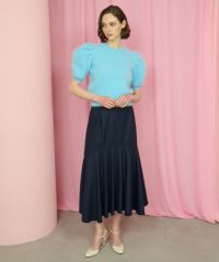 CORCOVADO / アンゴラダブルフェイス パフスリーブニット CORCOVADO