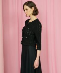 POINT 10%】CORCOVADO / ジャガード ニットカーディガン CORCOVADO