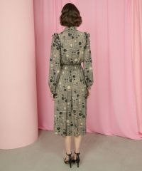 CORCOVADO / トリコットジャージ プリーツフリルドレス CORCOVADO