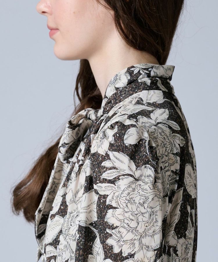 CORCOVADO / トリコットジャージ ボウタイドレス CORCOVADO Night