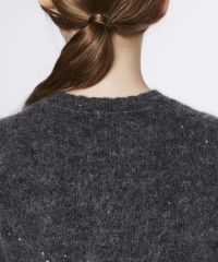 Sov. / フリルチュールペプラムニット(SALE) TOPS Night STORE