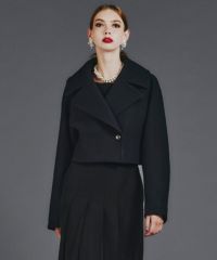 Sov. / メルトンウールクロップドジャケット OUTERS Night STORE