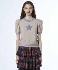 ベージュ×グレー