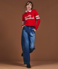 DSC / ロゴニットプルオーバー TOPS Night STORE | ダブルスタンダード