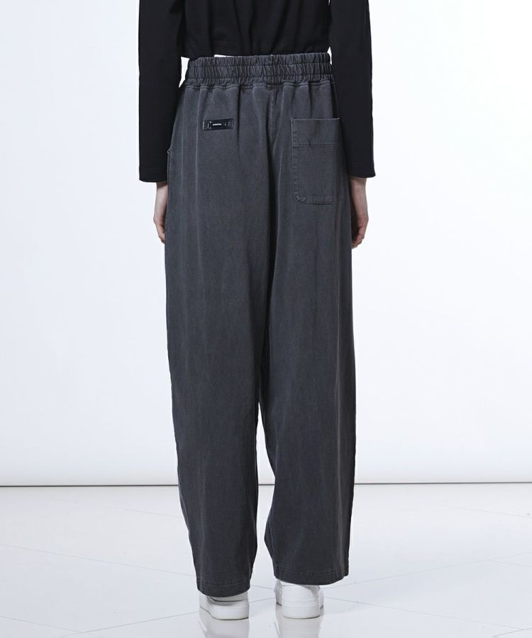 ESSENTIAL / 天竺イージーワイドパンツ BOTTOMS Night STORE | ダブル