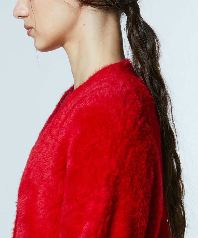 Sov. / シャギーモールカーディガン(SALE) TOPS Night STORE | ダブル