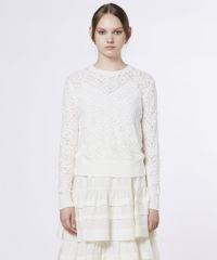 Sov. / 透かし柄スラブニット TOPS Night STORE | ダブルスタンダード