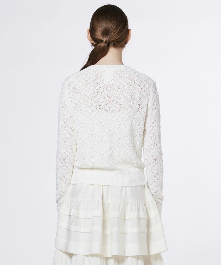 Sov. / 透かし柄スラブニット TOPS Night STORE | ダブルスタンダード