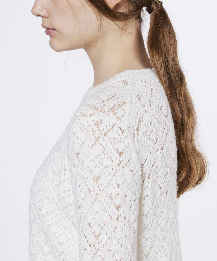 Sov. / 透かし柄スラブニット TOPS Night STORE | ダブルスタンダード