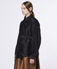 Sov. / シルクライク ベルトジャケット OUTERS Night STORE | ダブル Sov. / シルクライク ベルトジャケット OUTERS Night STORE | ダブル