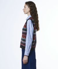 DSC / フェアアイルニットベスト TOPS Night STORE | ダブル