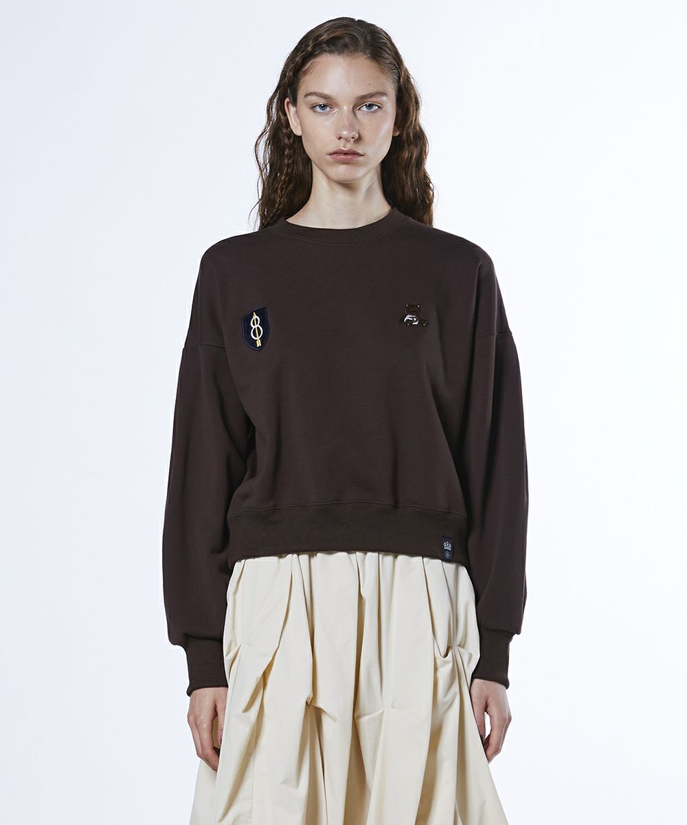 DSC / ベアロゴ 裏毛スウェット TOPS Night STORE | ダブル