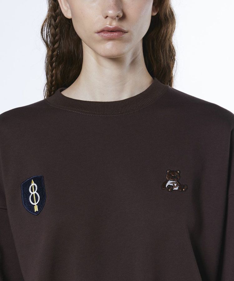 DSC / ベアロゴ 裏毛スウェット TOPS Night STORE | ダブル