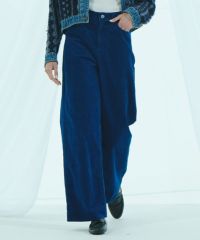 DSC / インディゴ コーデュロイパンツ BOTTOMS Night STORE | ダブル