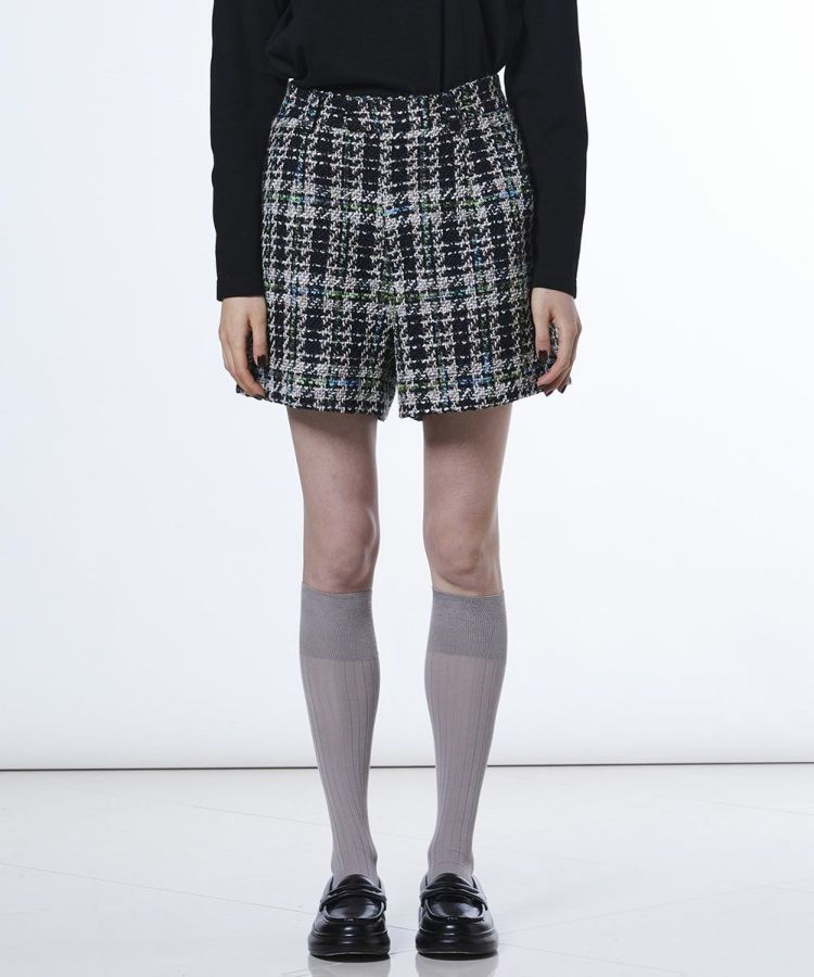 DSC / MIXツイードショートパンツ BOTTOMS Night STORE | ダブル