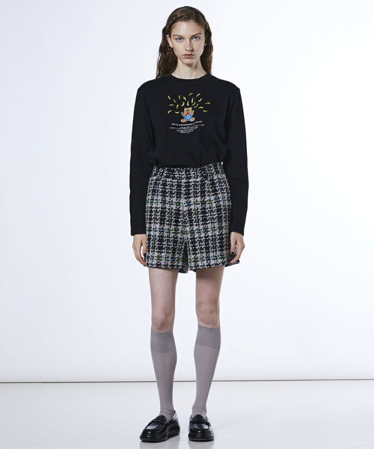 DSC / MIXツイードショートパンツ BOTTOMS Night STORE | ダブル