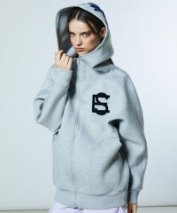 ESSENTIAL / ダンボールロゴジップフーディー(WEB限定) TOPS Night