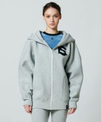 ESSENTIAL / ダンボールロゴジップフーディー(WEB限定) TOPS Night