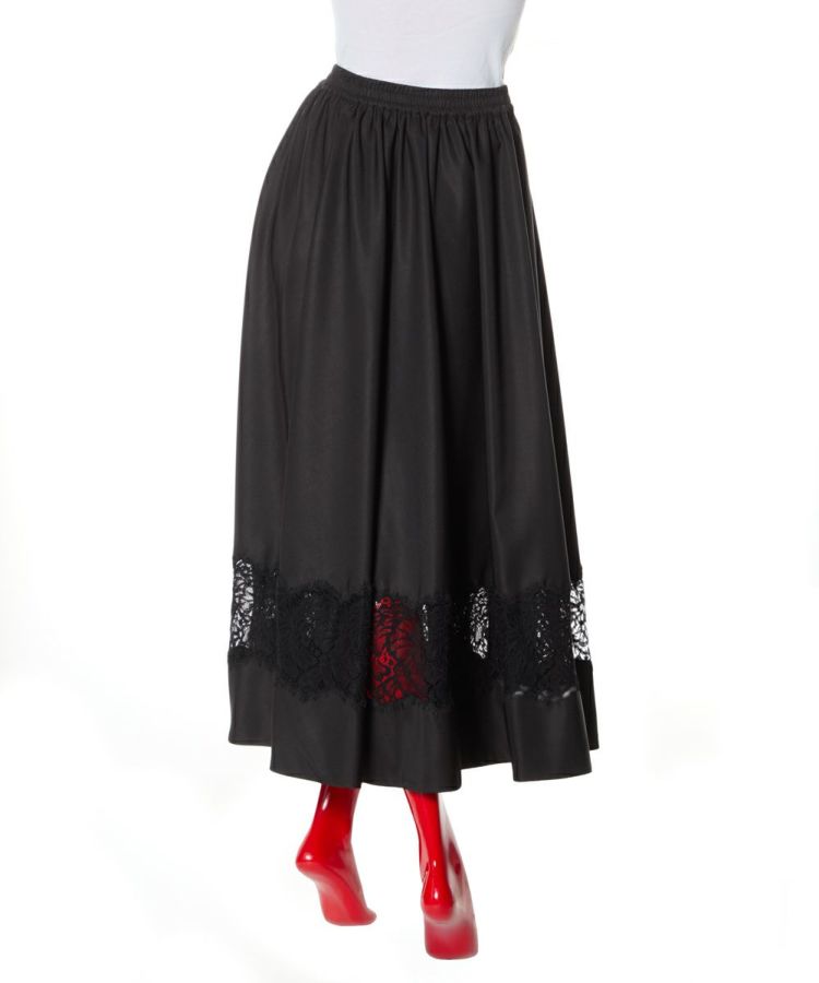 DSC / レースフレアスカート(WEB限定) BOTTOMS Night STORE | ダブル