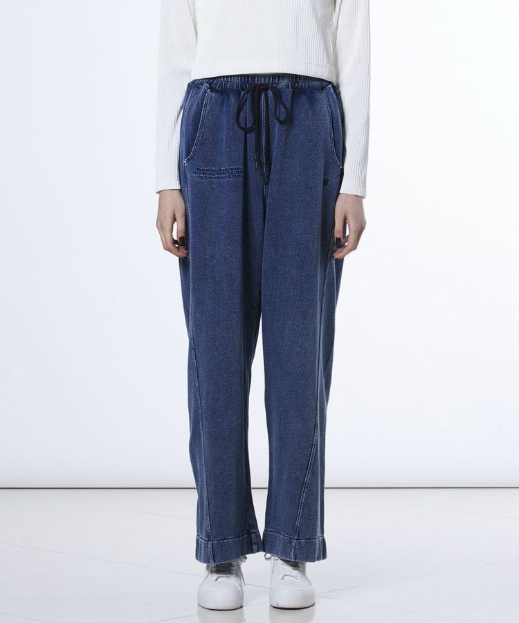 ESSENTIAL / インディゴ ワイドスウィッチパンツ BOTTOMS Night STORE