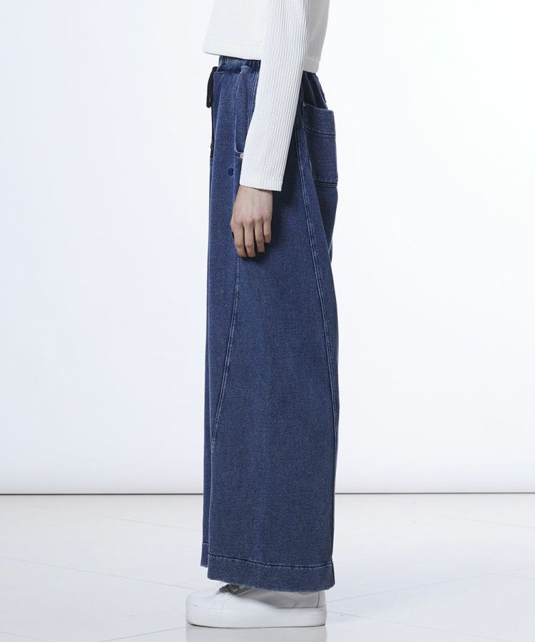 ぜん　インディゴ 26 墨インディゴリネン スモックプルオーバー｜nest Robe / CONFECT