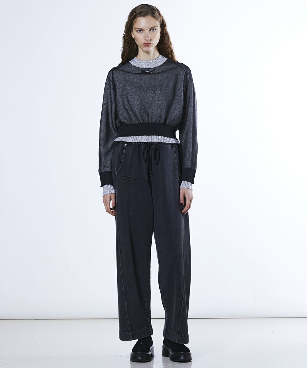 ESSENTIAL / インディゴ ワイドスウィッチパンツ BOTTOMS Night STORE