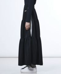 ESSENTIAL / ブライトキング トラックティアードスカート BOTTOMS