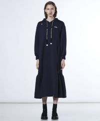 ESSENTIAL / ダンボール フリルマキシワンピース DRESS Night STORE