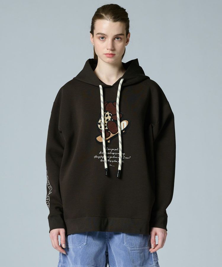 DSC / スケボーベア ダンボールニットパーカー(WEB限定) TOPS Night